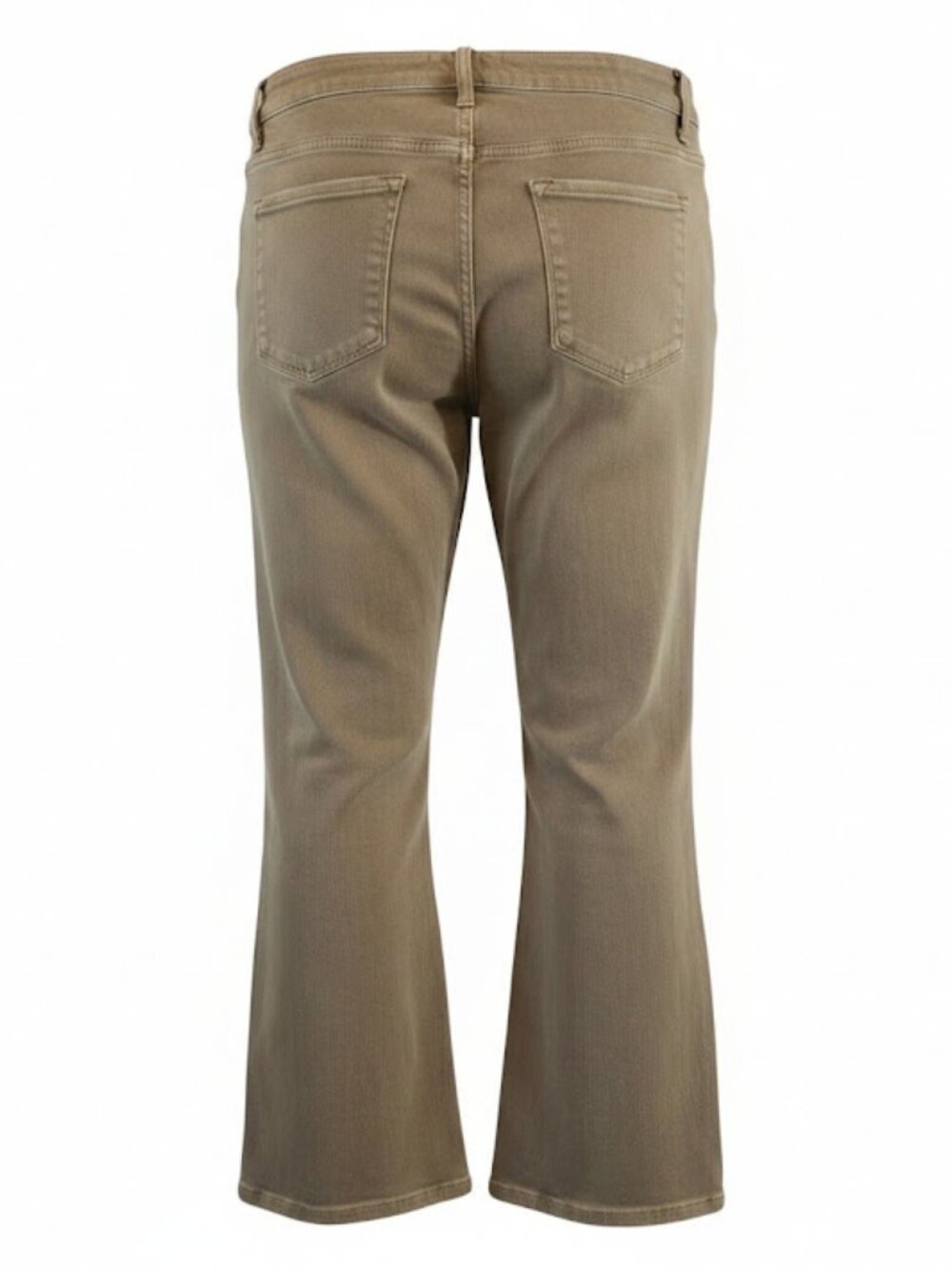COTTON BLEND BOOTCUT JEANS VERVET BRAND TAN DISTRESSED SIZE 30 - Picture 7 of 11